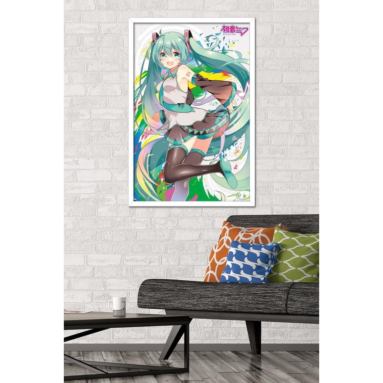 Hatsune Miku - Color Splash Wall Poster, 22.375
