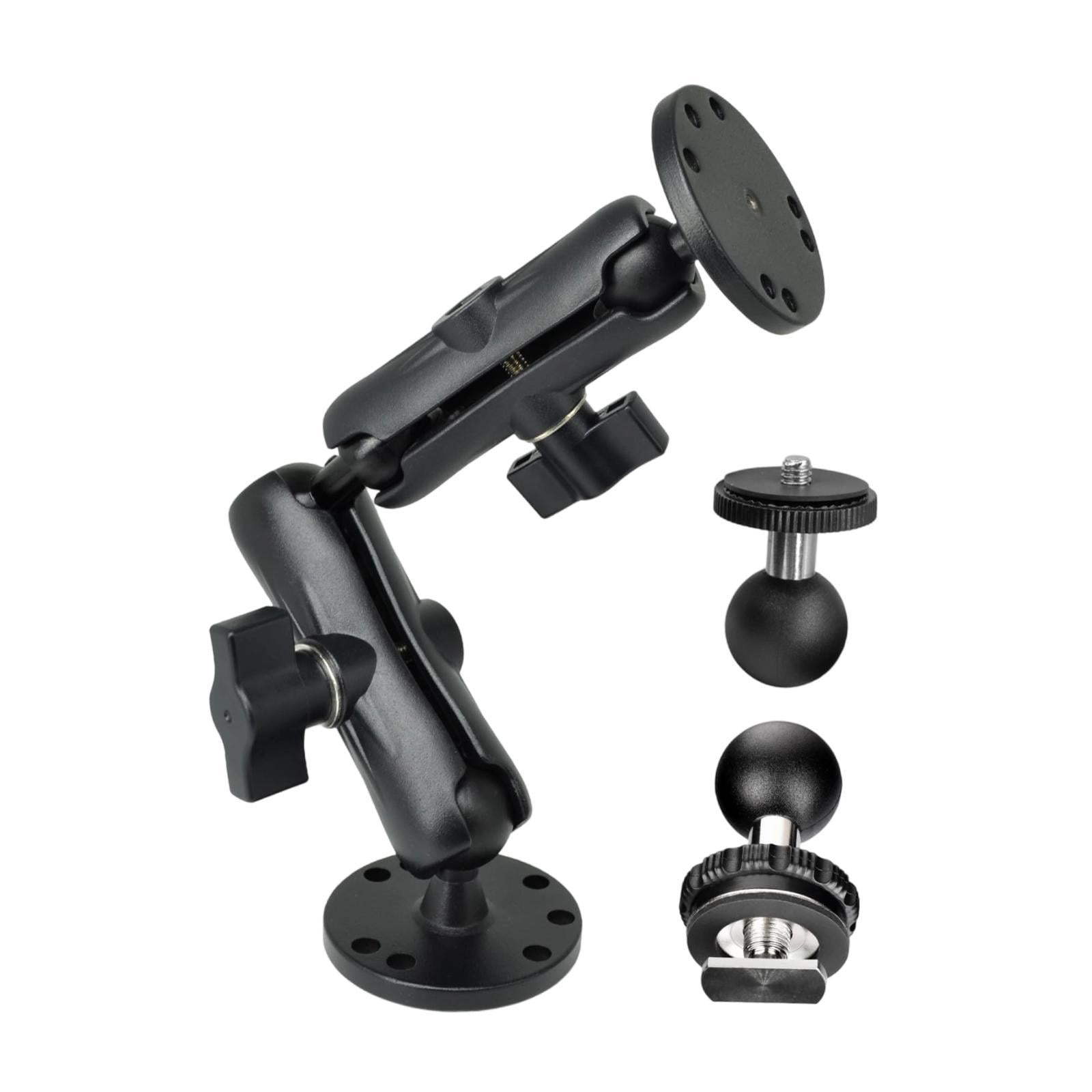 GARENDE Fish Finder Mount Base Adjustable Sturdy 1" Ball Mount for Boat Marine Kayak