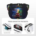 thumbnail image 3 of Saiise inside out 2 Print Fanny Pack Crossbody Bag for Women and Men, Belt Bag for Hiking Bum Bag with Adjustable Strap, Waist pack for Running Workout Sports Travel, 3 of 7
