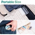 thumbnail image 4 of Sukuos 7 Day Weekly Pill Organizer with 2 Times a Day Compartment - AM PM, Pill Holder, Daily Pill Box Planner for Pills, Vitamins, Fish oil, Supplements, Large with Moisture Proof, Clear Box, 4 of 9