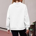 thumbnail image 6 of Womens Overiszed Turtleneck Sweatshirts Casual Long Sleeve Plaid Cozy Pullover Tops 2026 Fall Fashion Outfits, 6 of 7