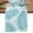 Aqua, Mint, White, variant on Table Runner 108 Inches Long, Aqua Blue Palm Leaves Decorative Table Runner for Party Wedding Home Decor, Summer Botanical Tropical Plants Dresser Scarves for Kitchen Tables Decor 13x108 Inch