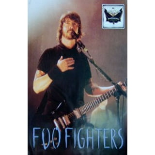 Foo Fighters My Hero Electric Guitar Music Script Decorative Wall Art Gift  Song Lyric Print