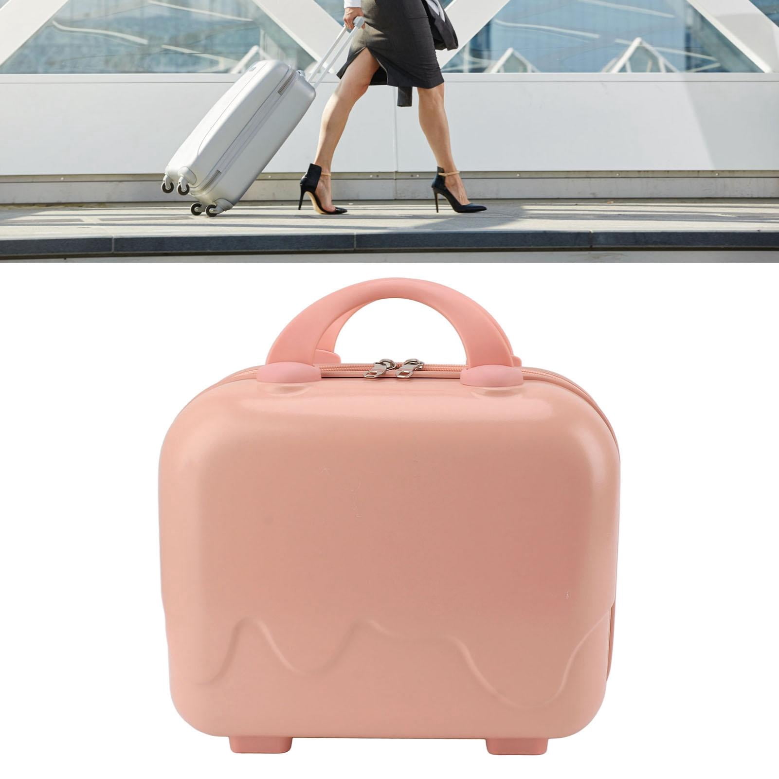 Yajisi 14" Lightweight Hard‑Shell Carry‑On Luggage, Pink – 14‑inch Compact, Large Capacity, ABS Durable, Anti‑Slip Feet, Ideal for Flights