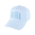 thumbnail image 2 of CTM  Mama Striped Baseball Cap (Women), 2 of 4