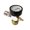four links, variant on Metal Pressure Connector Adapter with Gauge, Manual Air Reservoir Fitting for Garage, Workshop and Outdoor Repair Use