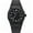 All Black, variant on Mens Dress Watches Blue Waffle Dial Quartz Wirstwatch with Date and Luminous Hands for Daily Wear