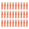 thumbnail image 1 of Uxcell Archery Arrows Nocks 6.2mm, Plastic Insert Arrow Nock Replacement Arrow Tails for Shooting Compound Recurve Transparent Orange, 1 of 7
