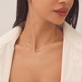 thumbnail image 5 of Dainty Necklace for Women - Simple Gold 18K Plated Diamond Necklaces - Jewelry, 5 of 7