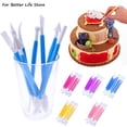 thumbnail image 2 of Juego de bolígrafos de doble cabeza para tallado de pasteles, 8 piezas, 40G, cuchillo para Fondant, corte de Color arcilla, herramienta de bricolaje suave, sin olor, 2 of 4