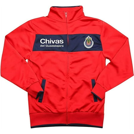 Icon Sports Youth Chivas De Guadalajara Jacket Licensed Zipper Soccer Jacket Home - YM