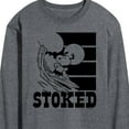 thumbnail image 3 of Peanuts - Stoked - Men's Long Sleeve T-Shirt, 3 of 6