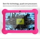 thumbnail image 4 of Pisexur Electrónica para Hombres Tableta Infantil de 7 pulgadas Tabletas de Computadora Máquina de Aprendizaje Temprano para Niños Máquina de Regalo para Padres e Hijos Regalo de Navidad Cámaras Inco, 4 of 8