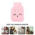 thumbnail image 3 of Miangastore 1 Set Fashionable Hot Water Bag Detachable Cover Hand Warmer for Winter, 3 of 8