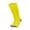 Yellow, variant on RTKFRFLM Kids Soccer Socks with Shin Guard Pocket Anti Cushion Towel Bottom High Socks 4-12 Years
