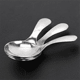 thumbnail image 2 of 24 Pcs Stainless Steel Short Handle Spoons Mini Salt Spoons Condiments Spoon Dessert Spoon Tea Coffee Spoons,Silver,24 x Stainless Steel Spoons,silver, 2 of 10