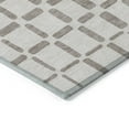 thumbnail image 4 of Addison Rugs Chantille Indoor/Outdoor Transitional Squares Taupe Washable Runner Rug, 2'3" x 7'6", 4 of 6