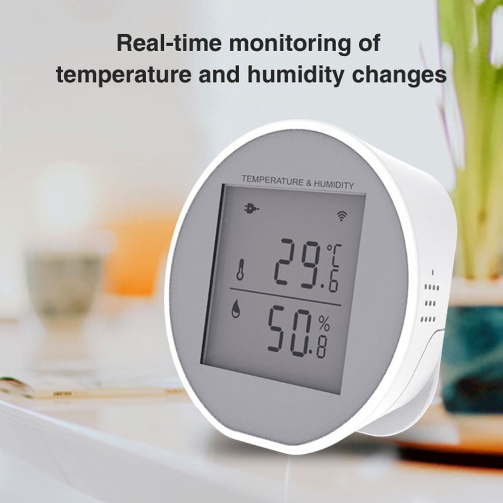 Tuya Smart WIFI Temperature And Humidity Sensor Indoor Hygrometer