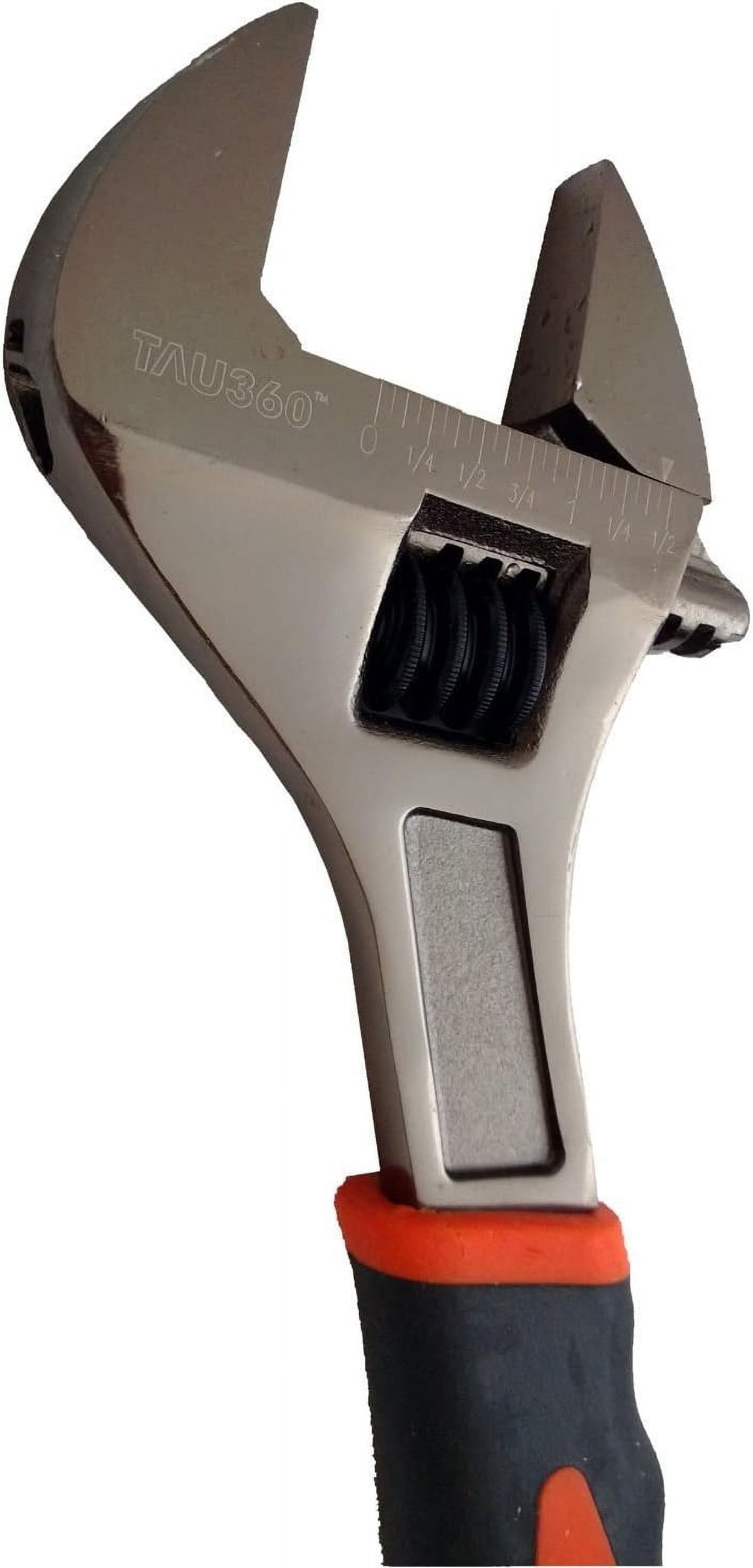 AXIS® TAU 360°™ CR-V Adjustable Wrench Set with Ultra Smooth Roller, 6 inch/10 inch-2 Pieces