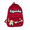 thumbnail image 5 of Weebloom Large School Backpack For Teen Kids Girls Cute Cartoon Large Capacity Shoulder School For Outdoor Travel Bookbag Middle High School College Red, 5 of 5