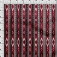 thumbnail image 3 of oneOone Cotton Flex Fabric Stripe & Geometric Ikat Printed Craft Fabric BTY 40 Inch Wide, 3 of 4