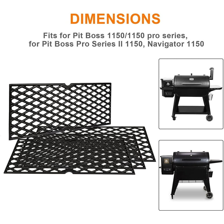 Grisun Grill Grates For Pit Boss Lexington 540 Wood Pellet, 57 OFF