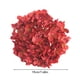 thumbnail image 2 of Advancent Cabezas de flores artificiales versátiles de seda del arte de la hortensia para el mantenimiento bajo elegante interior o al aire Kits de decoración para fiestas Naranja+Rojo, 2 of 6