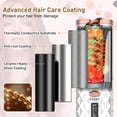 thumbnail image 4 of Rizador de pelo automático, rizador de pelo automático inalámbrico con 6 temperaturas y temporizadores, rizador de pelo de onda de barril de cerámica inalámbrico portátil, varita rizadora de calentami Namotu CZMR-HY186-2, 4 of 6