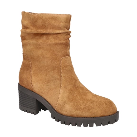 Bella Vita Womens Hattie Faux Suede/Leather Casual Ankle Boots