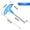 H2.5, variant on H2-H10 T Type Hex Wrench Tool Long Handle for Furniture Assembly Maintenances H2.0
