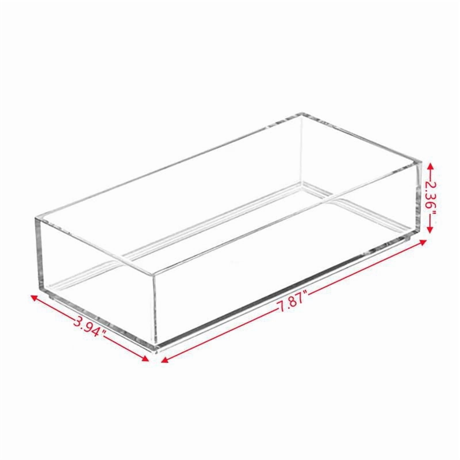 Mainstays CLEAR STACKABLE ORGANIZER 1, STACKABLE ORGANIZER 1  Rectangular design  100%PS
