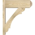 thumbnail image 3 of Ekena Millwork 8"W x 24"D x 28"H Olympic Rough Sawn Craftsman Outlooker, Douglas Fir, 3 of 4