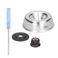 thumbnail image 1 of Thrust Washer, Wear- High Accuracy Durable Rider Plate 4Pcs/Set with Screwdriver for FS120 130 130R, 1 of 8