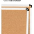 thumbnail image 6 of VUSIGN 2 in 1 Combo Whiteboard for Wall Magnetic Dry Erase Board Cork Combination Board 24" x 36" School Supplies, 6 of 7