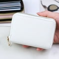 thumbnail image 5 of Nilvkv Purses for Women, Handbag Wallet, Women's Fashion Casual Double-Layer Zipper Card Small Accordion Card Multi-Card Slot Business Card Driving Id Coin Purse Wallet, 5 of 6