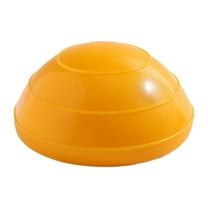 DimyFew Balance Pod Stepping Pad Gym Exercise Yoga Ball Training Dot for Touch Downs Gymnastics Muscle Stability Training Motor Skill Yellow
