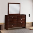 thumbnail image 3 of Elegant 8-Drawer Dresser and Mirror Set - Stylish Bedroom Storage Solution, 3 of 3