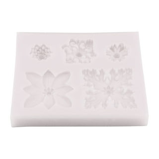 6 Pack: Flowers Silicone Fondant Mold by Celebrate It®