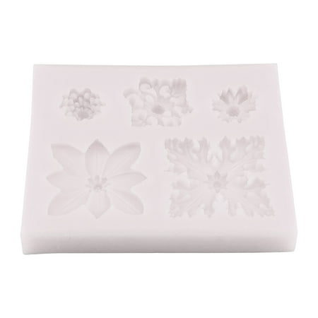 

Zlekejiko Flower Fondant Cake Silicone Mould Flower and Butterfly Candy Molds for Cake Decoration Chocolate Fudge Soap Confectionery Projects