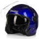 thumbnail image 1 of Casco de motocicleta de doble lente, casco de bicicleta eléctrica, casco minimalista., 1 of 6