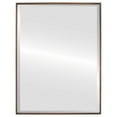 thumbnail image 1 of Miroir Rectangulaire Encadré Singapore - Bronze Frotté - 23 Pouces x 29 Pouces, 1 of 7