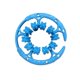 thumbnail image 1 of Rodillo de masaje muscular, herramienta de culturismo, esculpido, multifunción, manual Azul, 1 of 9