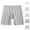 Gray-01, variant on STETMN Girls Ice Silk Shorts High Waist Underwear Shorts Stretch Summer Casual Short for 3-11Y