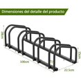 thumbnail image 2 of Soporte Estacionamiento Bicicletas Rack para bicicleta de Montaña y Carretera, Organizador de Almacenamiento de Bicicleta, 2 of 4