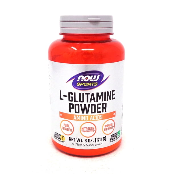 Now Foods Now Sports L Glutamine 6 Oz Walmart Com Walmart Com