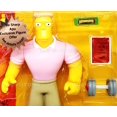 thumbnail image 2 of Playmates The Simpsons Rainer Wolfcastle Series #11 Action Figure, 2 of 5