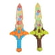 thumbnail image 2 of Juguete de espada de plástico, 2 piezas de espada de plástico para niños, juguete de espada de rendimiento para niños, modelo de espada de plástico, juguete de mayor durabilidad, 2 of 14