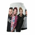 thumbnail image 5 of 5 Seconds of Summer 5Sos Mens Board Shorts Quick Dry Swim Trunk Lightweight Soft Swimsuit Youth Bathing Suit for Boys XL, 5 of 8