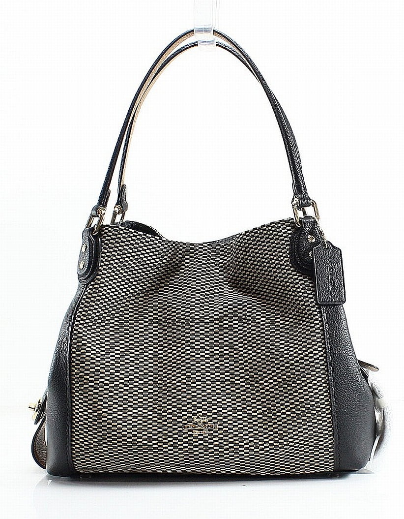 coach legacy jacquard edie 31 medium shoulder bag