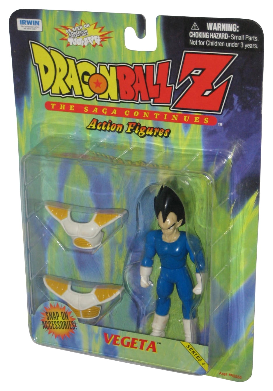Dragon Ball Z The Saga Continues Series 4 Vegeta (1999) Irwin Toys